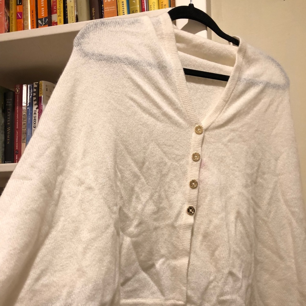 100% Cashmere Lily Pulitzer Poncho